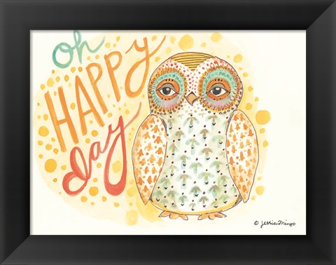 Framed Oh Happy Day Print