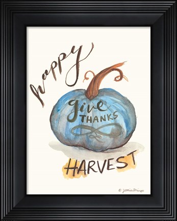 Framed Thankful Heart Print