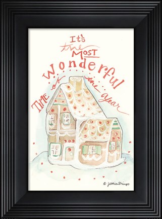 Framed It&#39;s the Most Wonderful Time of the Year Print