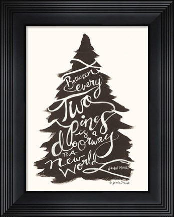 Framed Doorway to a New World Print