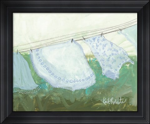 Framed Sun-Bleached Linens Print