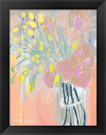Framed Maybe She&#39;s a Wildflower Print