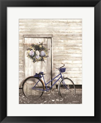 Framed Life is Like Riding a Bike Print