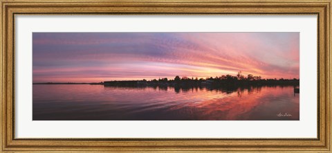 Framed French Creek Panorama Print