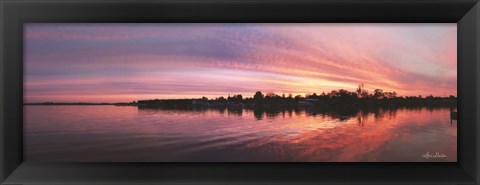 Framed French Creek Panorama Print