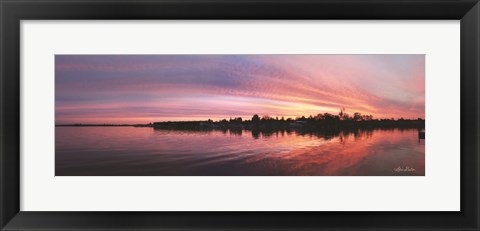 Framed French Creek Panorama Print