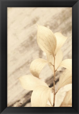 Framed Golden Leaves Print