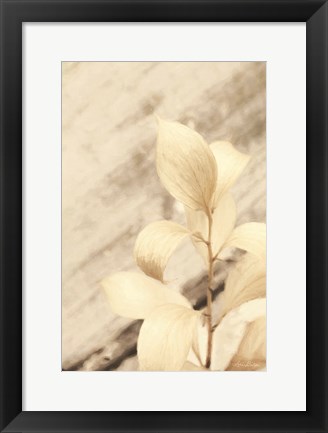 Framed Golden Leaves Print