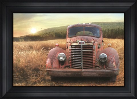 Framed Wasting Away Print