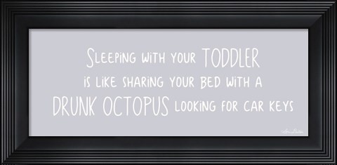 Framed Drunk Octopus Print