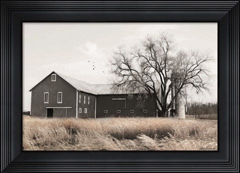 Framed Ohio Fields II Print