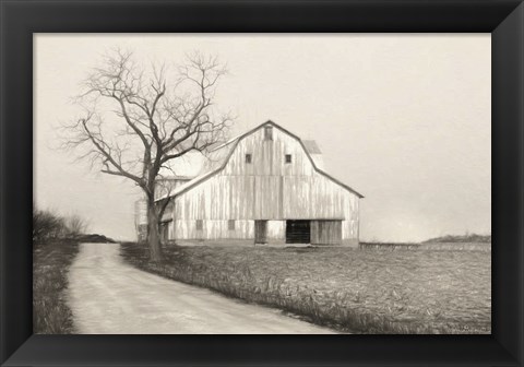 Framed Ohio Fields III Print