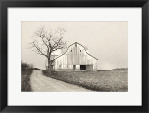 Framed Ohio Fields III Print