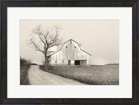 Framed Ohio Fields III Print