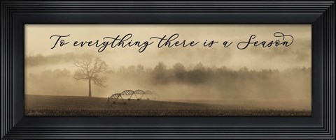 Framed Planting Season Print
