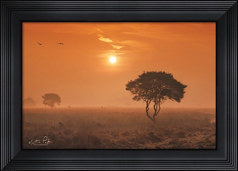 Framed Out of Twente Print