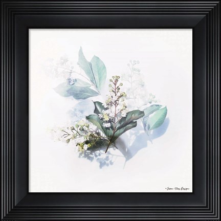 Framed Plants on Ice Print