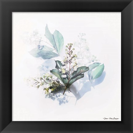 Framed Plants on Ice Print