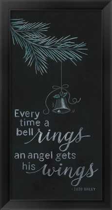 Framed Angel Wings Print