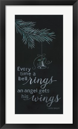 Framed Angel Wings Print