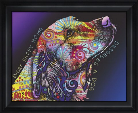 Framed Every Happy Home Print