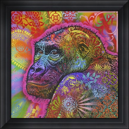Framed Gorilla Print