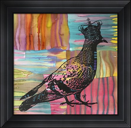 Framed King Of The Free World Print