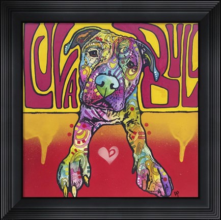 Framed Luva Bull Print