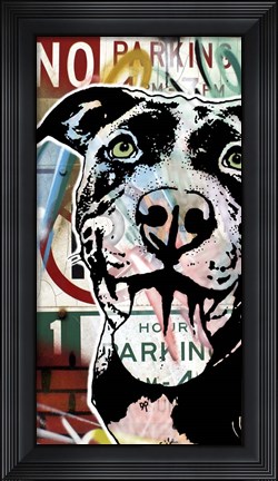 Framed MS Understood NO PARKING Print