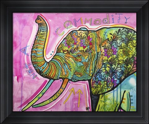 Framed Not A Commodity Print