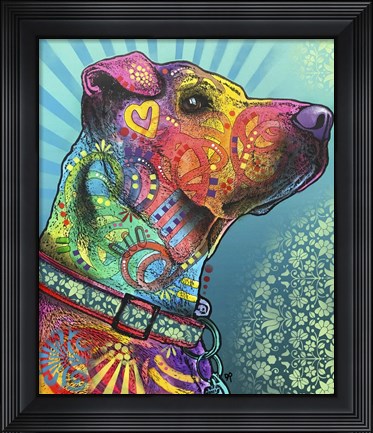 Framed Style Eyes Print