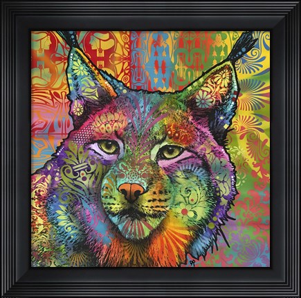 Framed Lynx Print