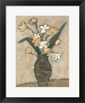 Framed Flowers From B I Print