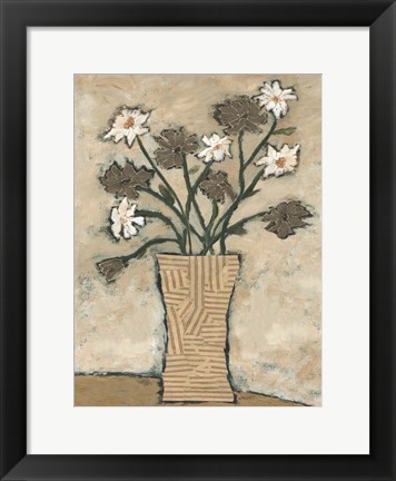 Framed Flowers From B II Print