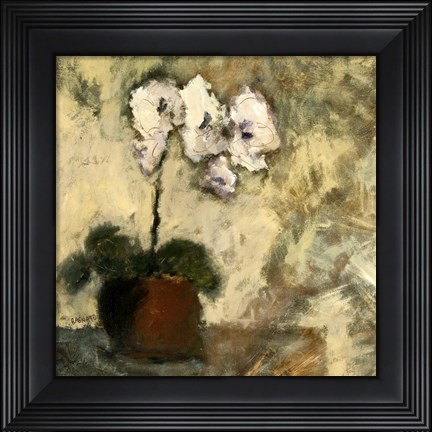 Framed Orchid Textures II Print