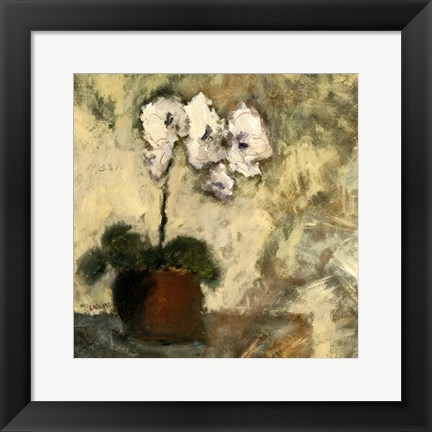 Framed Orchid Textures II Print