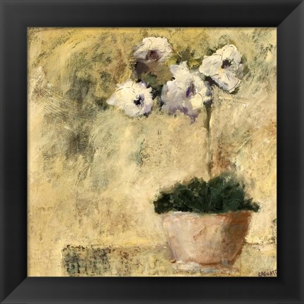 Framed Orchid Textures III Print