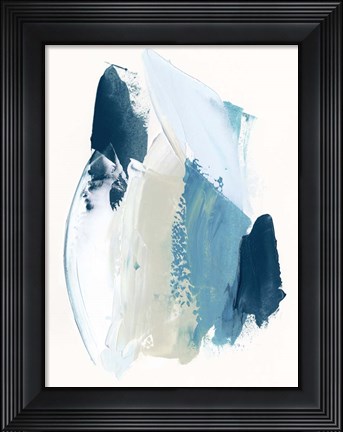 Framed Cobalt Crush I Print