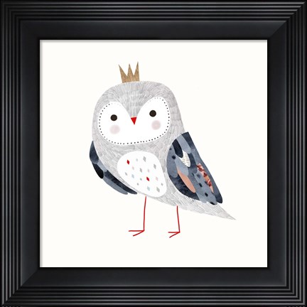 Framed Crowned Critter II Print