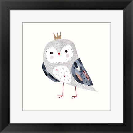 Framed Crowned Critter II Print