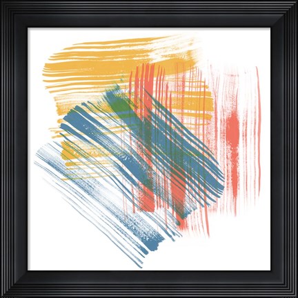 Framed Color Swipe II Print
