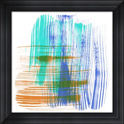 Framed Color Swipe IV Print