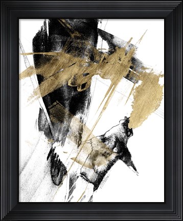 Framed Glam &amp; Black I Print