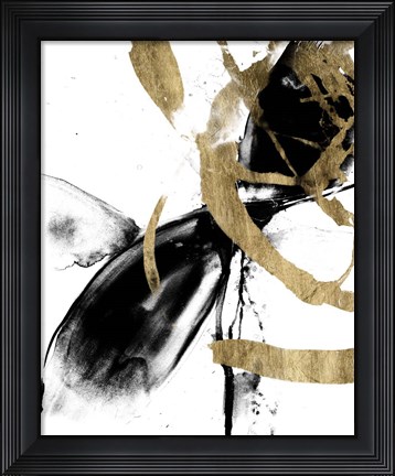 Framed Sliced Vortex I Print