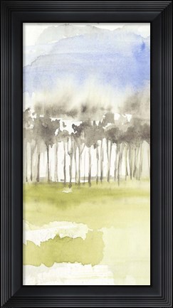 Framed Split Treeline I Print