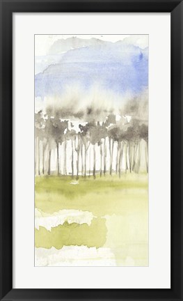 Framed Split Treeline I Print