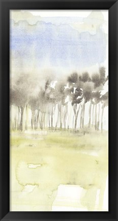 Framed Split Treeline II Print