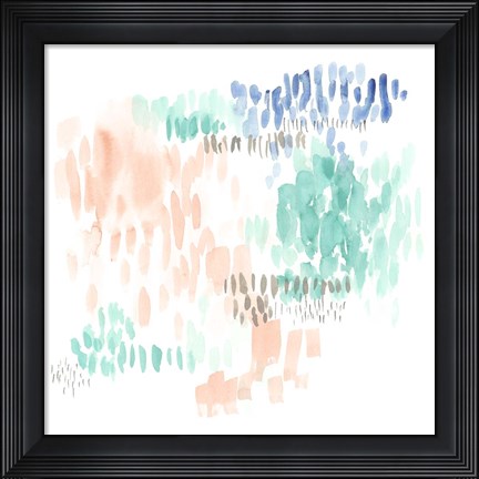 Framed Sugar Dashes I Print