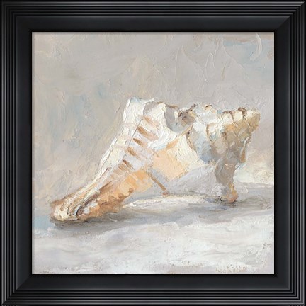 Framed Impressionist Shell Study I Print
