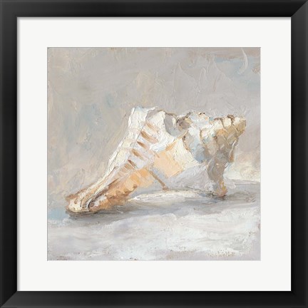 Framed Impressionist Shell Study I Print